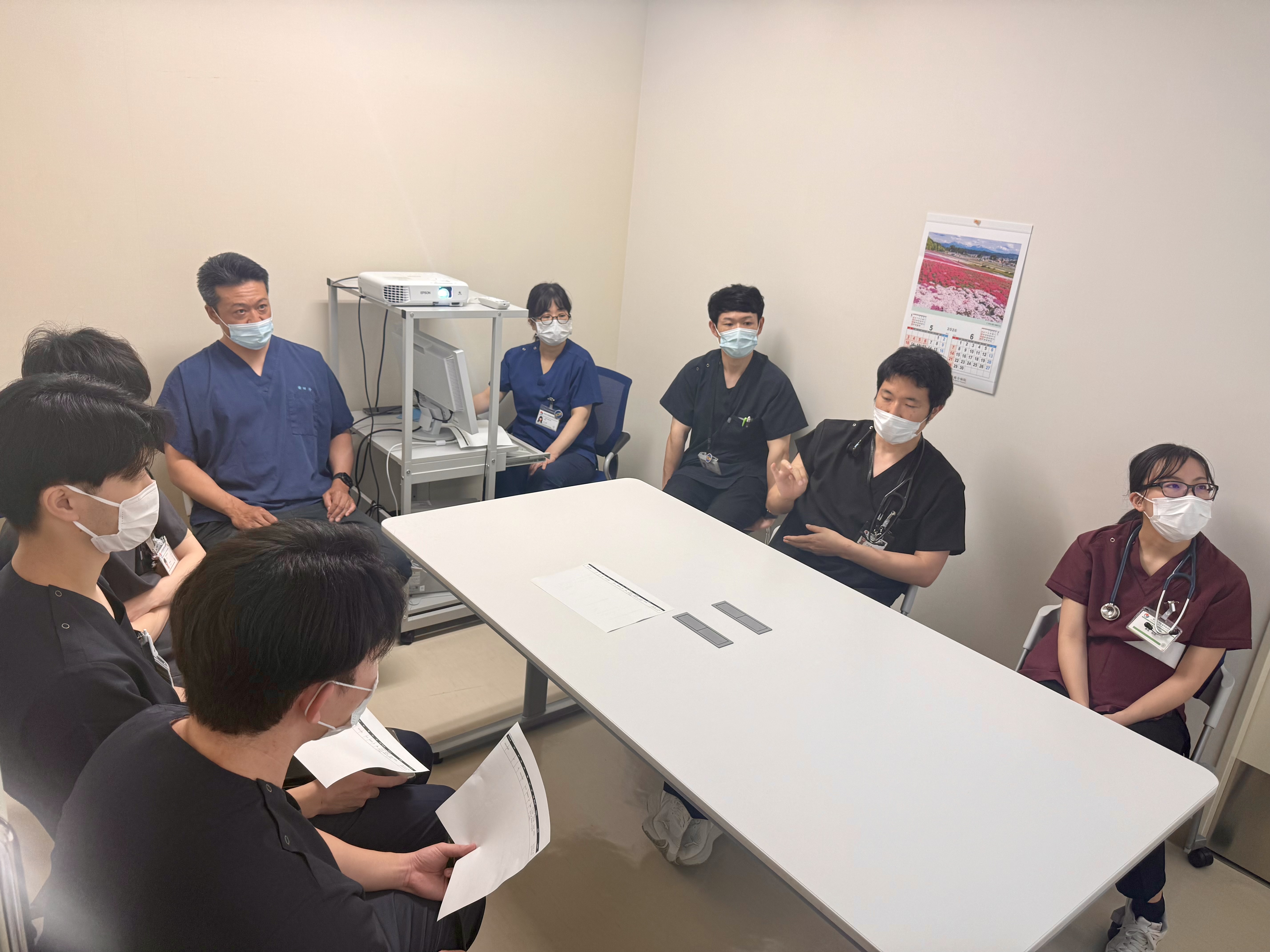 血培カンファの様子